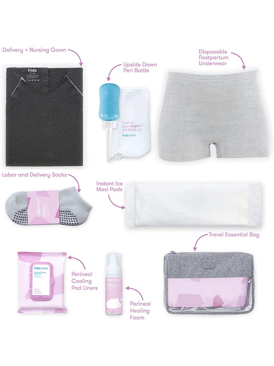 Fridamom Hospital Kit - Labor and Delivery & Postpartum Recovery Kit image number 1
